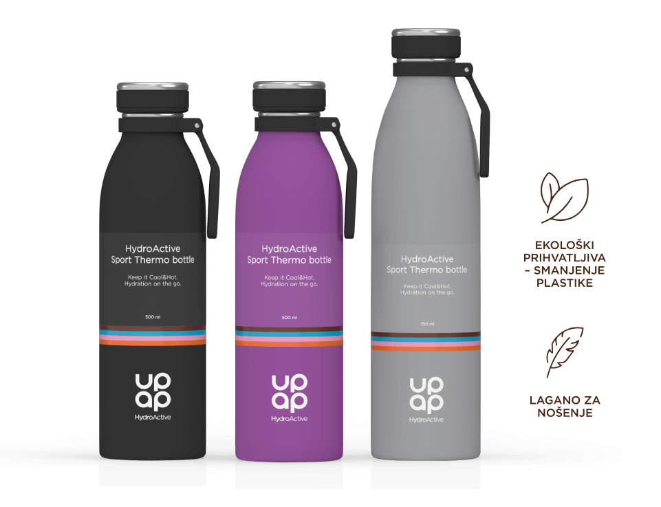 UpAp HydroActive Sport Thermo boca 500 ml / 750 ml